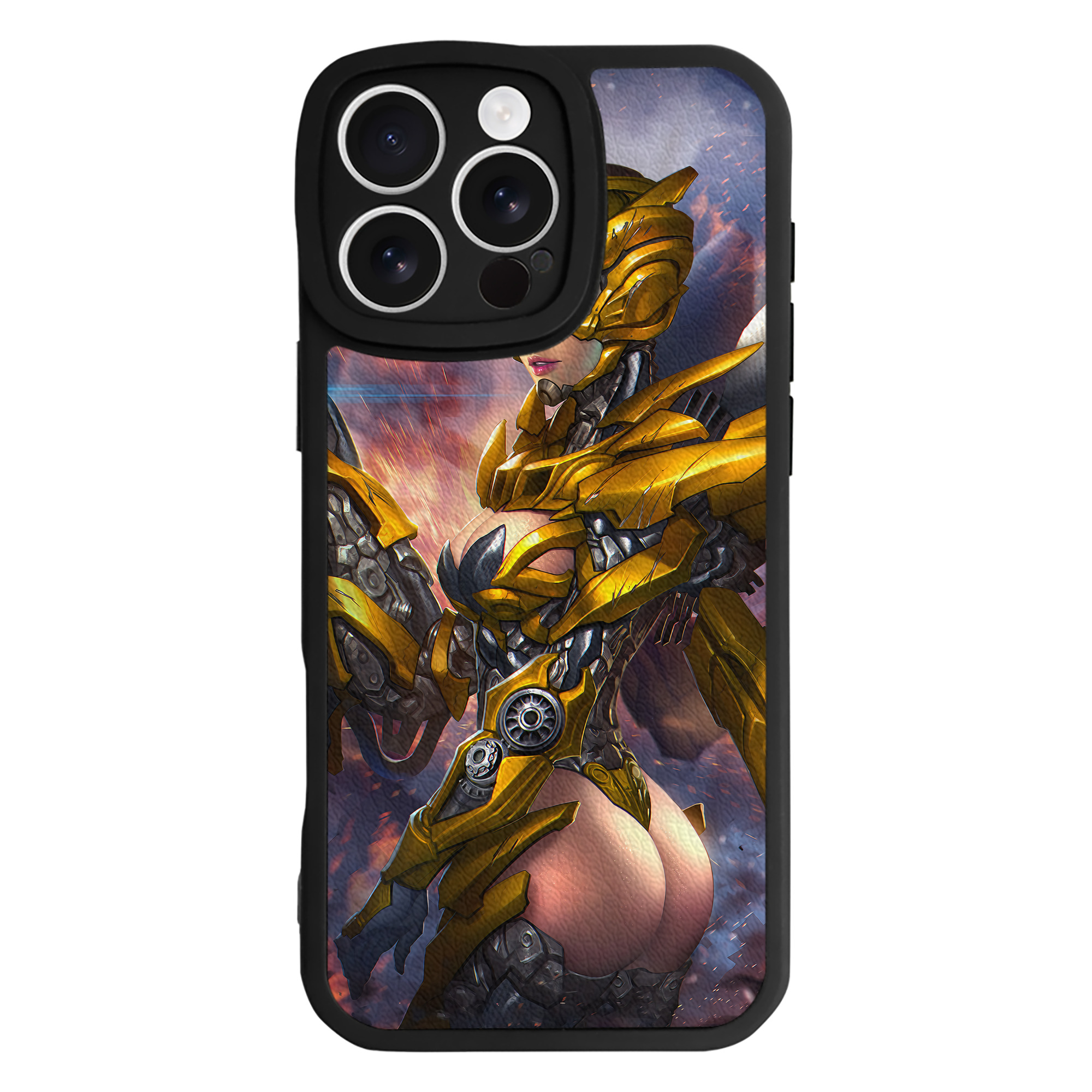 （画像用） Transformers トランスフォーマー 【iPhone 16シリーズ対応】シリコンスマホケース（レザー調） 材質：シリコン